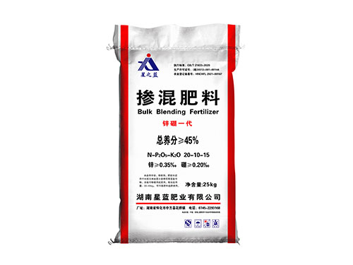 掺混肥料(锌硼一代 硫酸钾型)